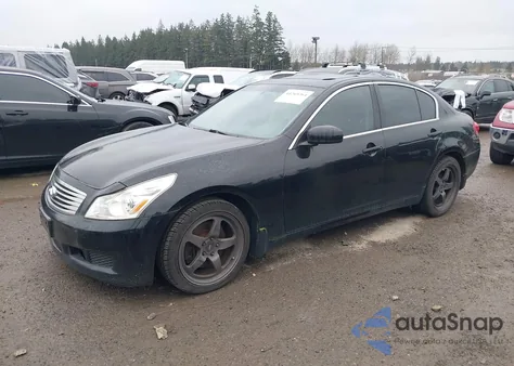 2008 Infiniti G35 Journey z USA, uszkodzony, nr VIN JNKBV61E18M206597
